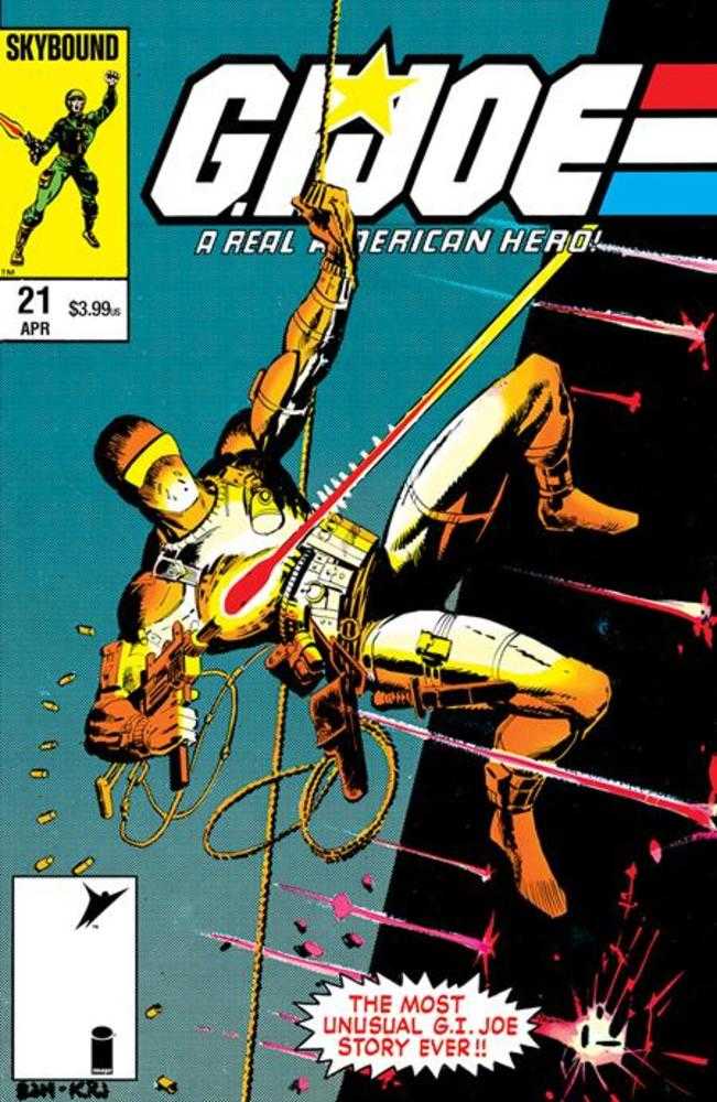 G.I. Joe A Real American Hero Silent Missions Edition #21 Cover D 1 in 25 Edition Hannigan & Klaus Janson Foil Variant