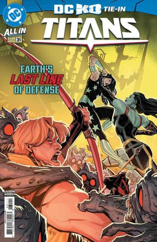 Titans #31 Cover A Pete Woods (DC K.O.)