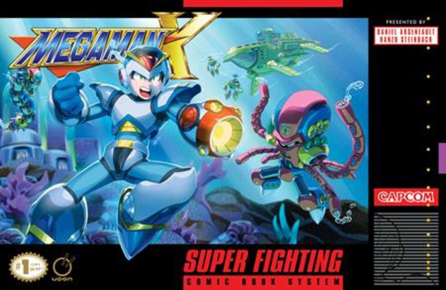 Mega Man X #1 (Of 5) Cover E Inc 1:5 Jeffrey Cruz Variant