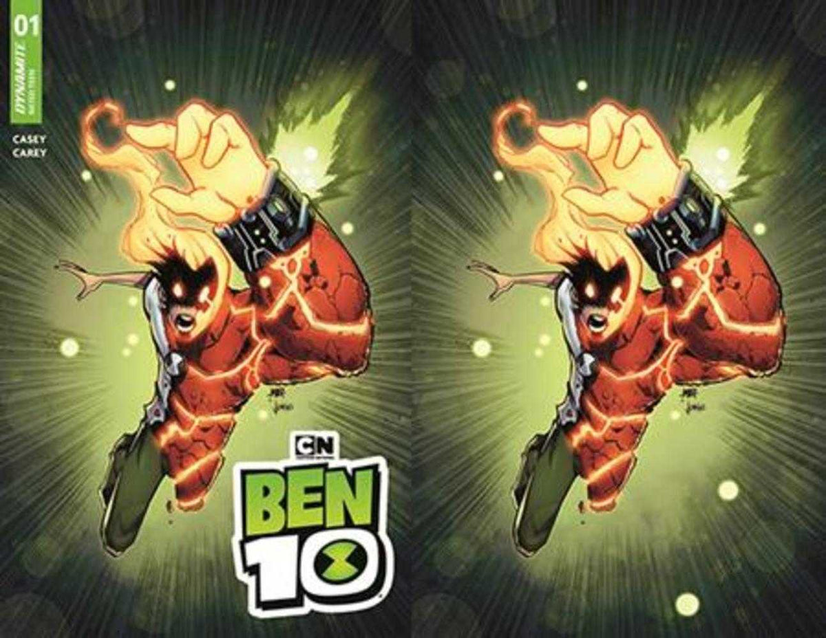 Ben 10 #1 Cvrs Zi & Zj Chris !Mber Heatblast Dynamite Com Exclusive (Bundle Of 2) Variant