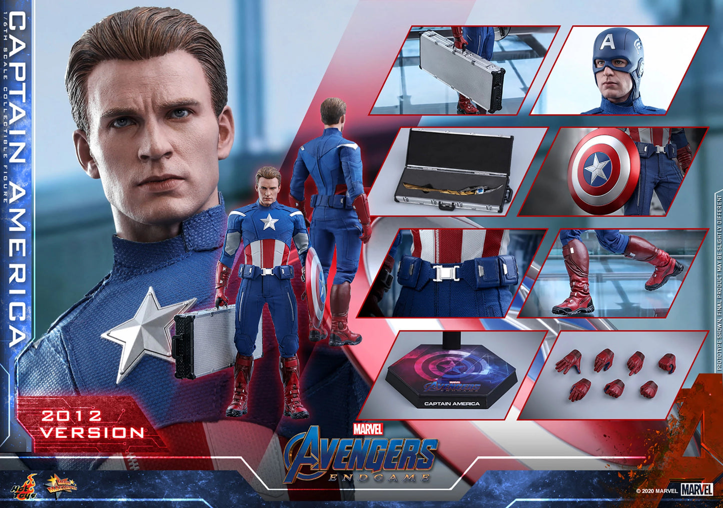 Captain America (2012 Version) Hot Toy