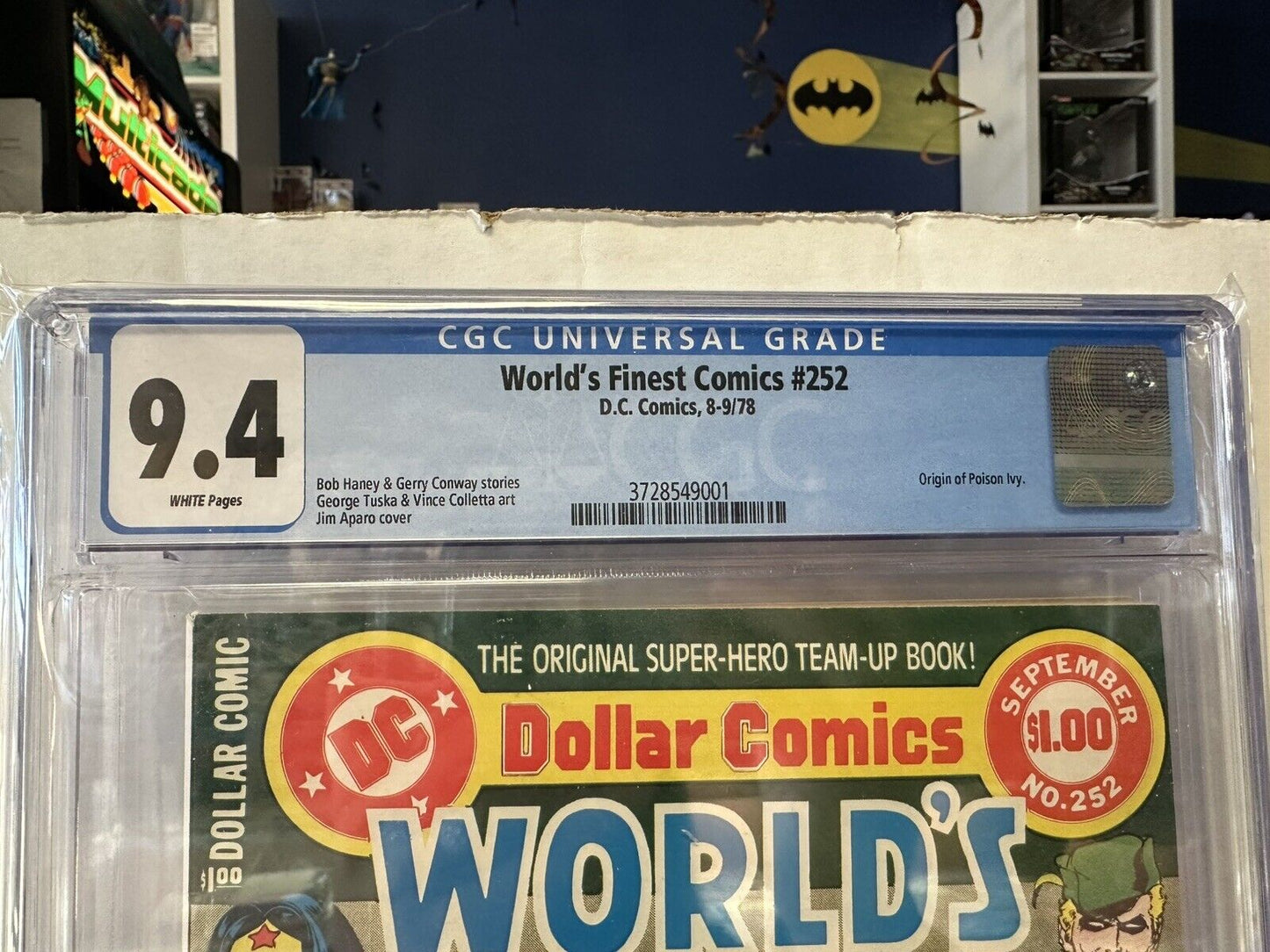 World's Finest Comics #252 - 9.4 CGC - Origin of Poison Ivy