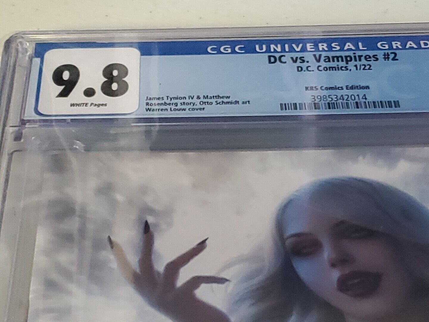 DC Vs. Vampires #2 - 9.8 CGC - KRS Comics Exclusive