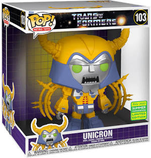 Funko POP! Transformers #103 Unicron Jumbo Figure