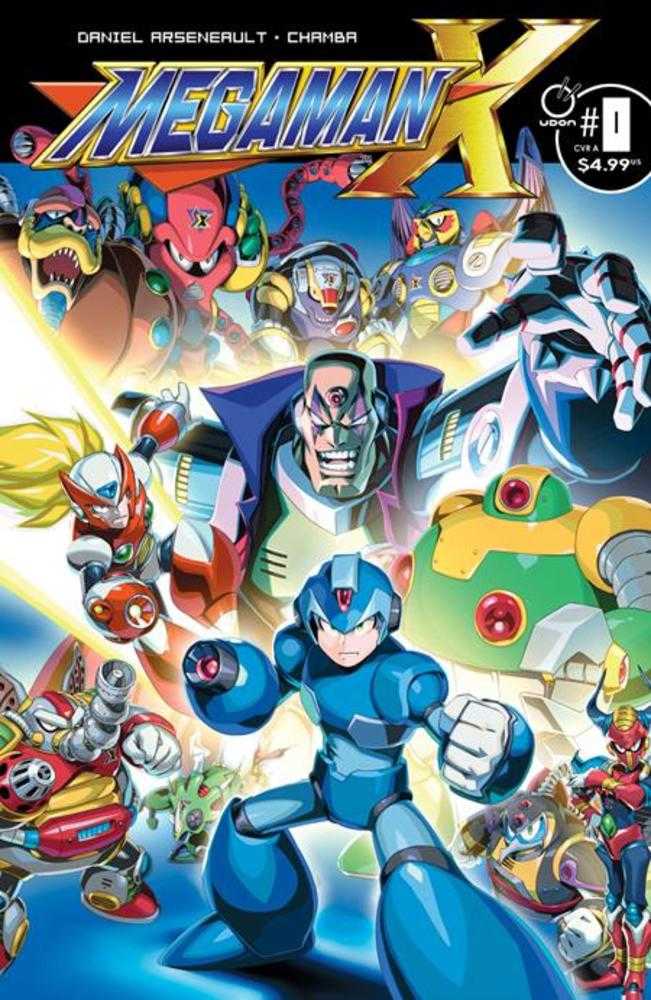 Mega Man X #0 (Of 5) Cover A Jeffrey Cruz
