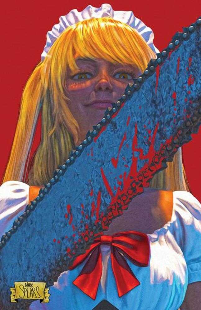 Maid Cafe #1 Cover C Mark Spears Holofoil Virgin Bagged With Trading Card Variant (Mature)