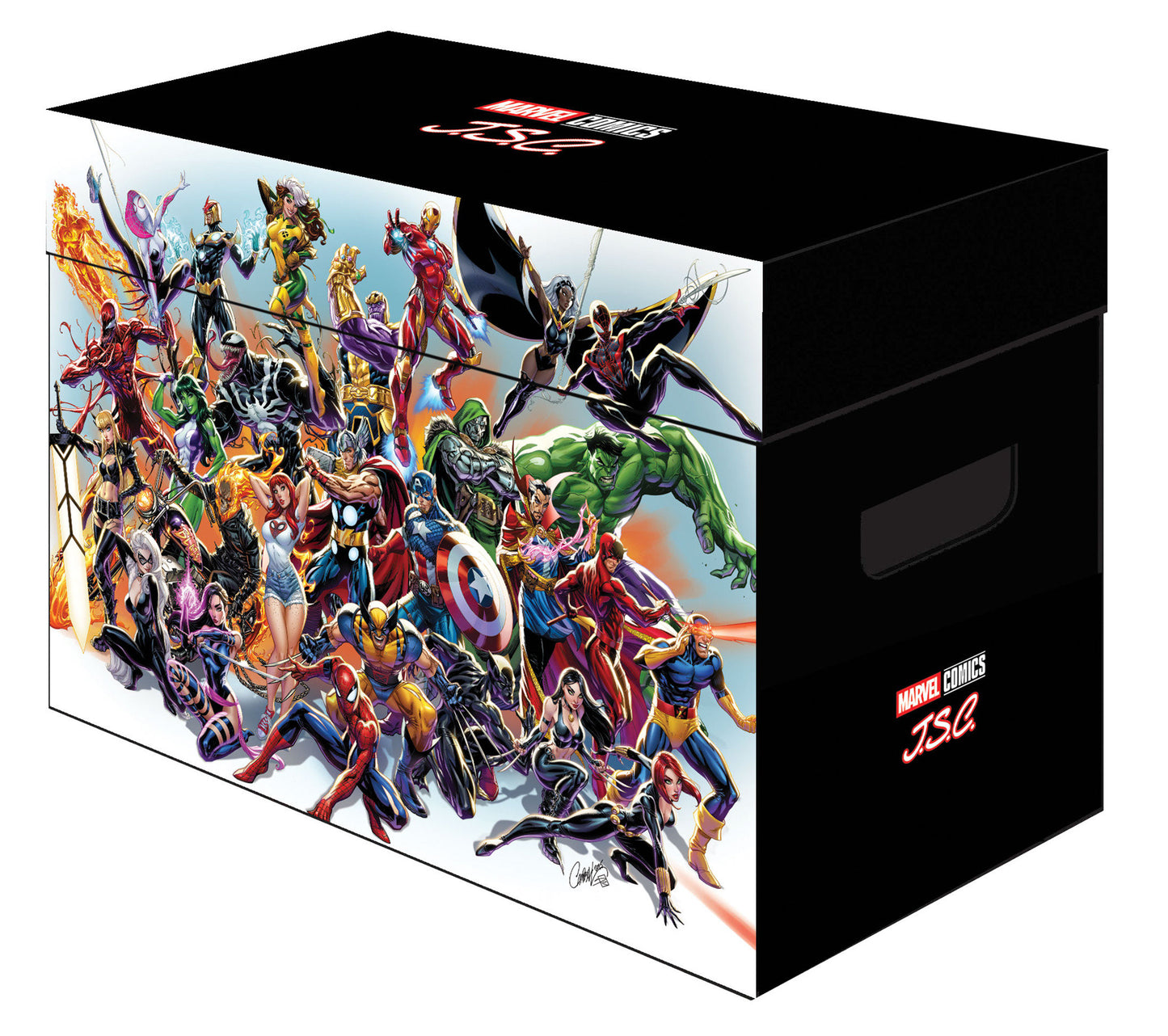 Marvel Graphic Comic Box: Marvel Universe By J. Scott Campbell [Bundles Of 5]