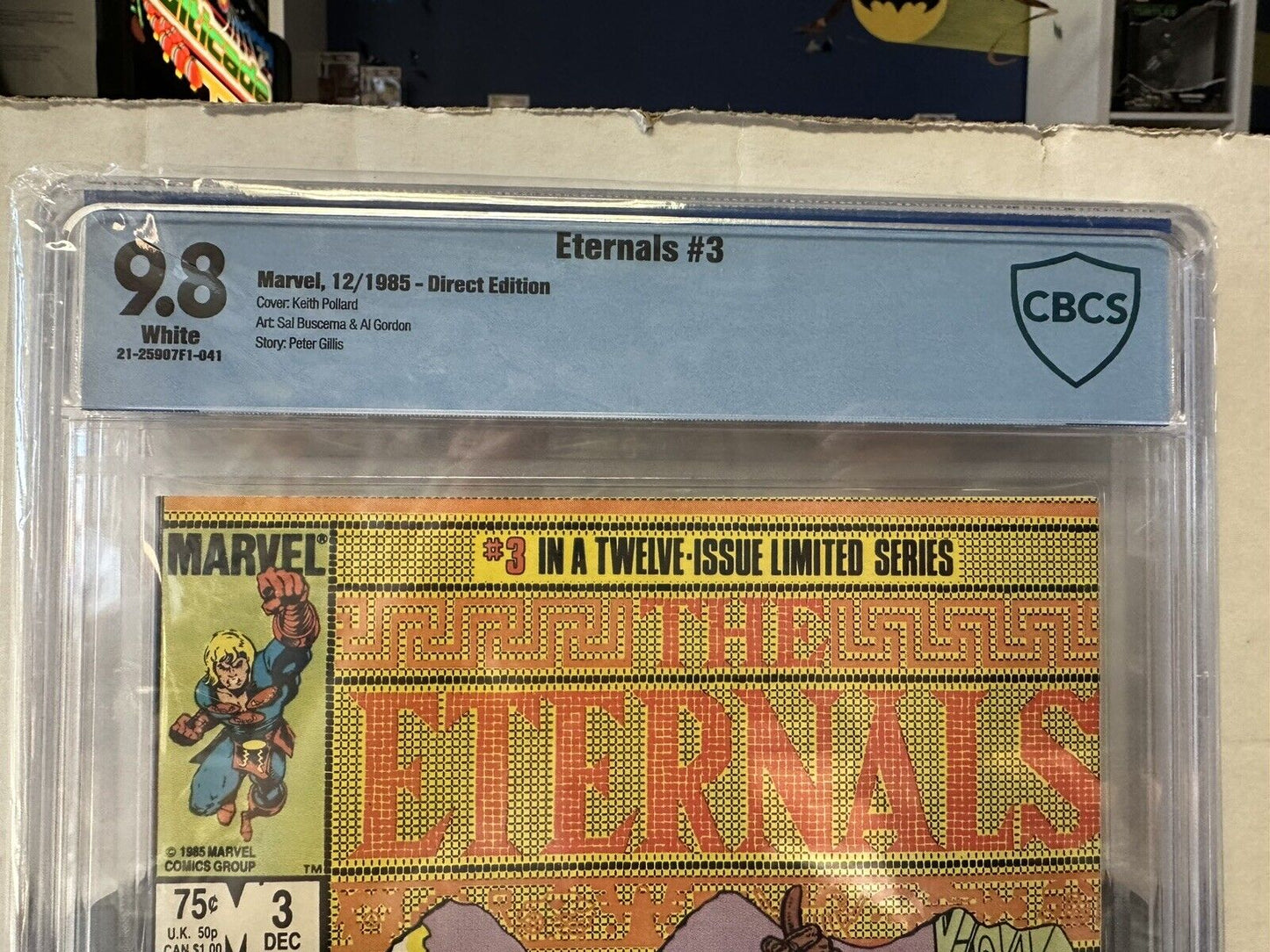 Eternals #3 - 9.8 CBCS