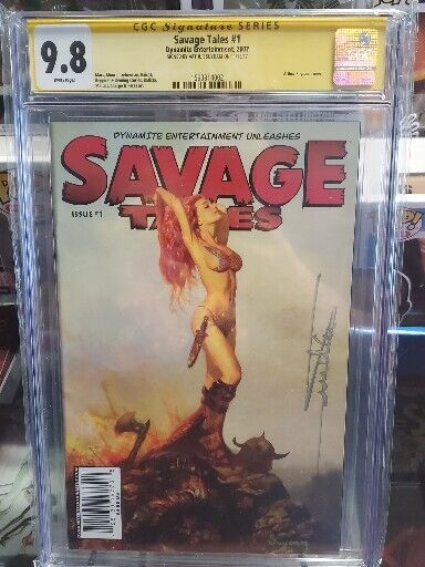 Savage Tales #1 - CGC 9.8 - Signed by Arthur Suydam