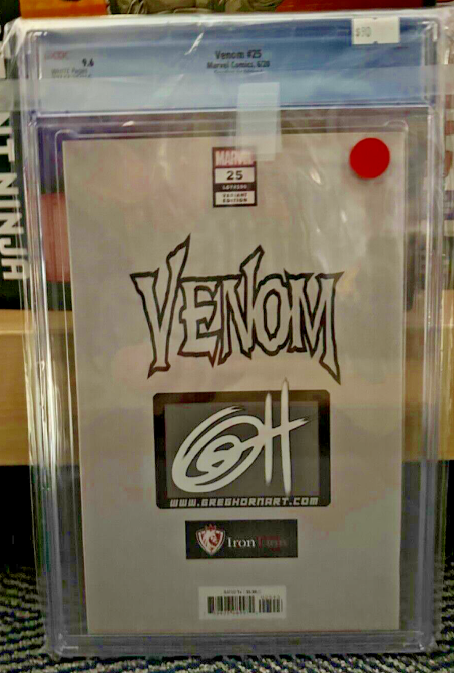 Venom #25 - 9.6 CGC - Greg Hort Art Edition