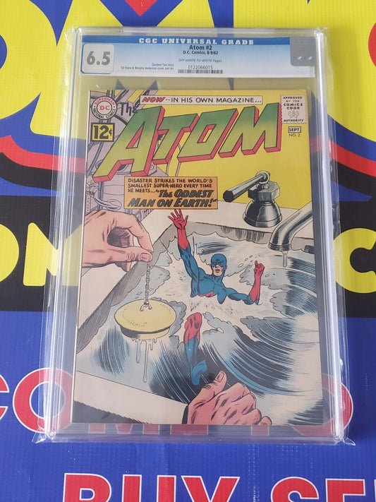 Atom #2 - CGC 6.5 Letter