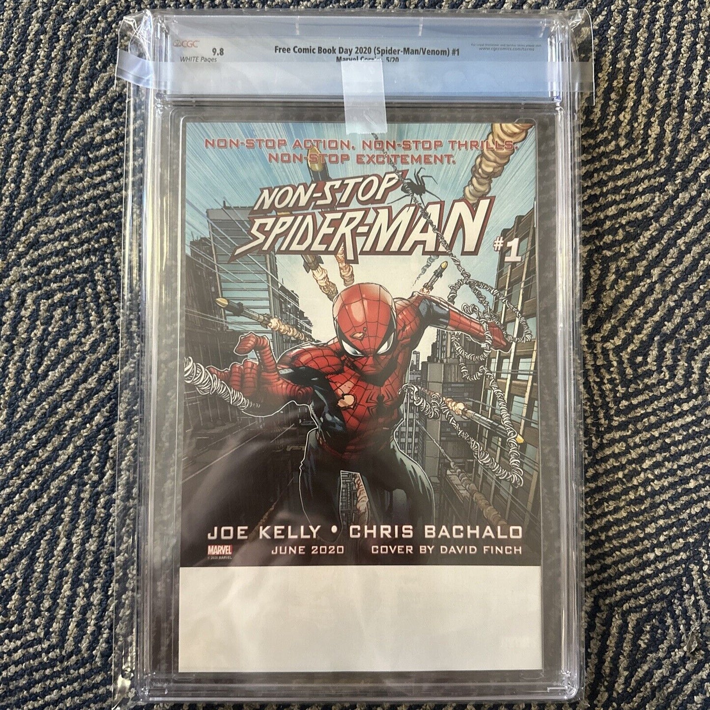 Free Comic Book Day 2020 - Spider-Man/Venom #1 - CGC 9.8 - 1st Full Appearance of Virus