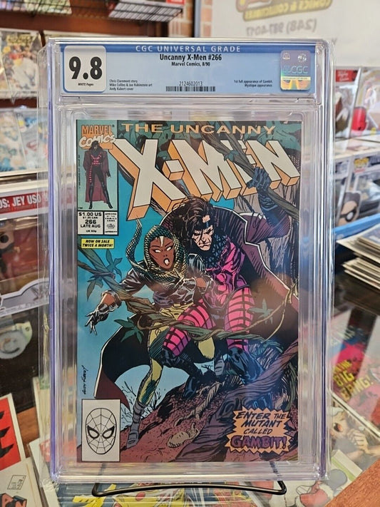 Uncanny X-Men #266 - 9.8 CGC - 1st Full Appearance of Gambit