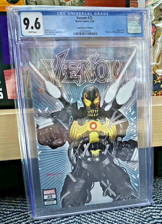 Venom #25 - 9.6 CGC - Greg Hort Art Edition