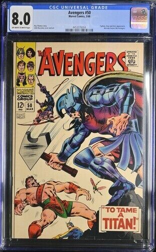 Avengers #50 - 8.0 CGC