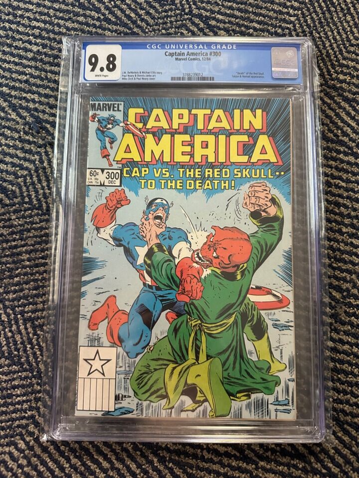 Captain America #300 - CGC 9.8 - "Death" of Red Skull